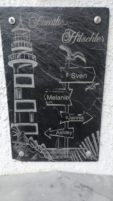 Namen`s Schild ( Türschild)